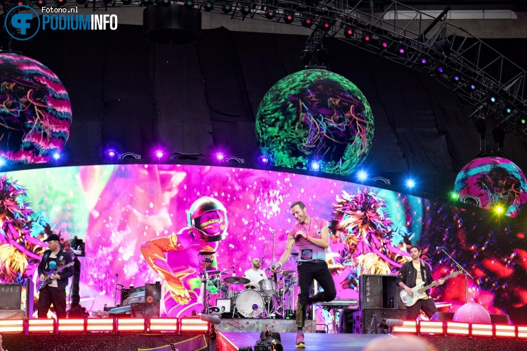 Coldplay op Coldplay - 15/07 - Johan Cruijff ArenA foto