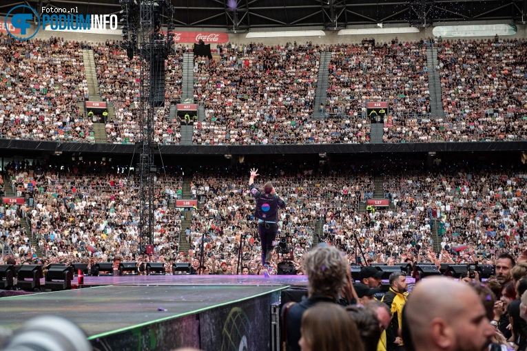 Foto Coldplay in Johan Cruijff ArenA op 15 juli 2023 op Podiuminfo