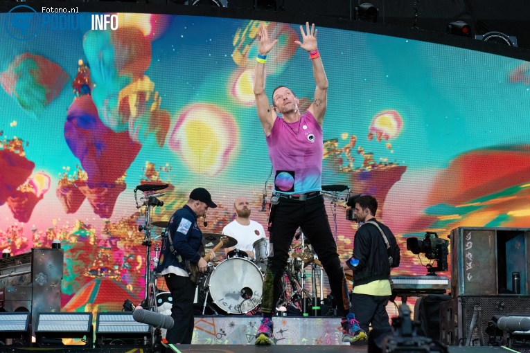 Coldplay op Coldplay - 15/07 - Johan Cruijff ArenA foto