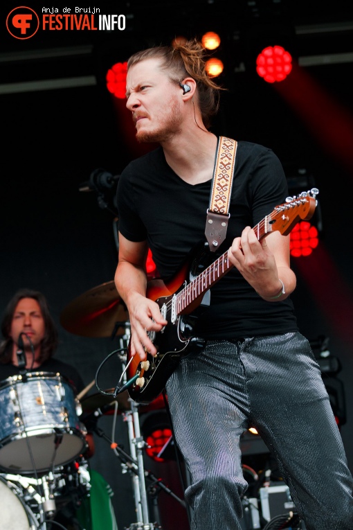 Inge van Calkar op Waterpop 2023 foto