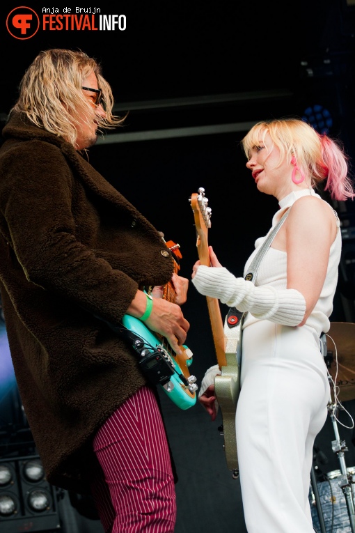 Inge van Calkar op Waterpop 2023 foto