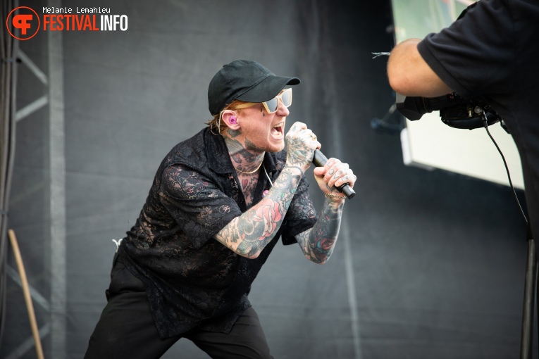 Frank Carter & The Rattlesnakes op Paléo 2023 foto