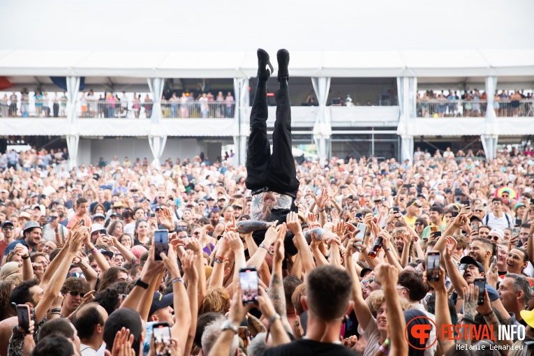 Frank Carter & The Rattlesnakes op Paléo 2023 foto