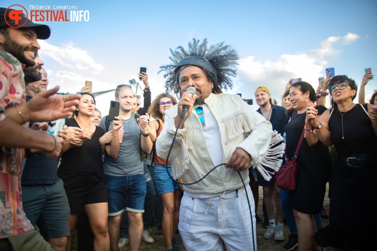 Chico Cesar op Paléo 2023 foto