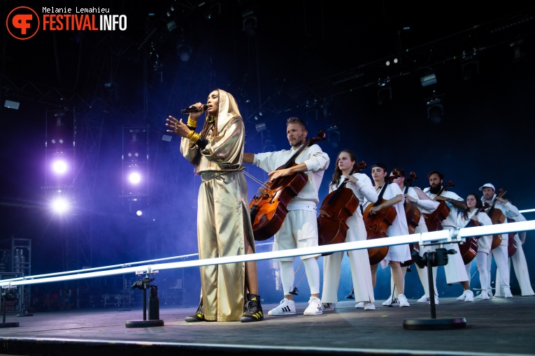 Imany op Paléo 2023 foto