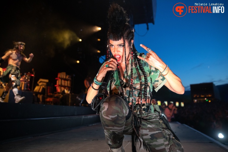 Shaka Ponk op Paléo 2023 foto