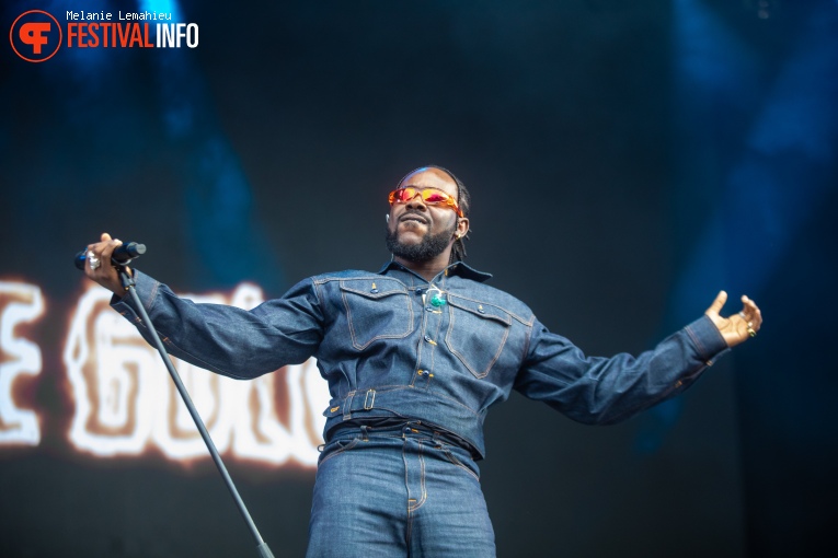 Adekunle Gold op Paléo 2023 foto