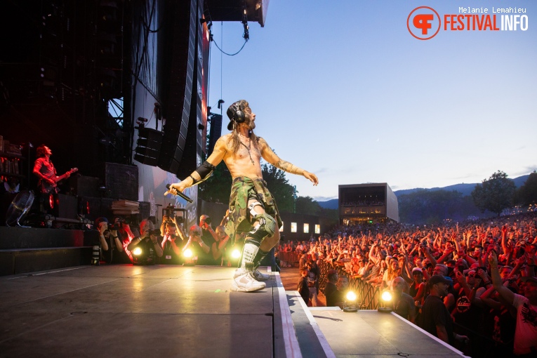 Shaka Ponk op Paléo 2023 foto