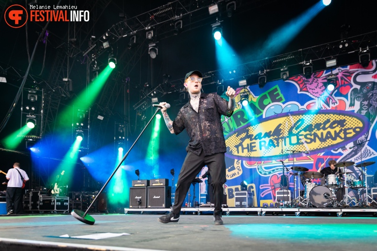 Frank Carter & The Rattlesnakes op Paléo 2023 foto