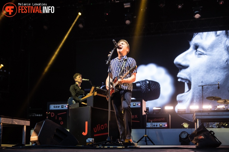 Franz Ferdinand op Paléo 2023 foto