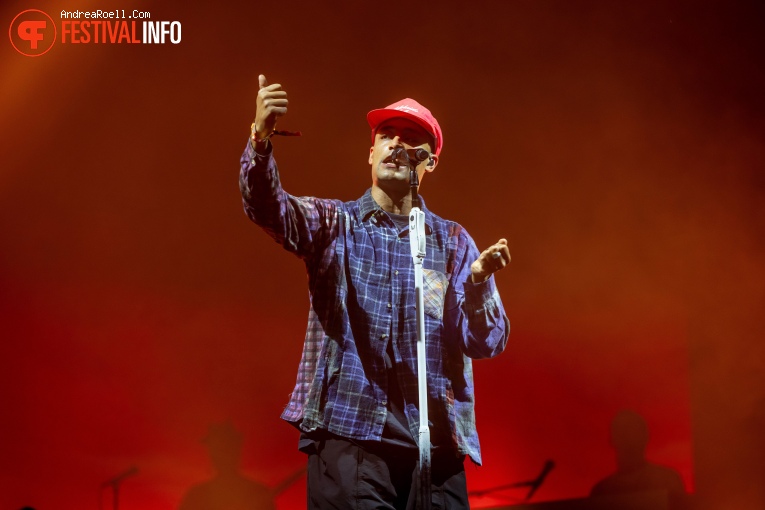 Loyle Carner op Sziget 2023 - vrijdag foto