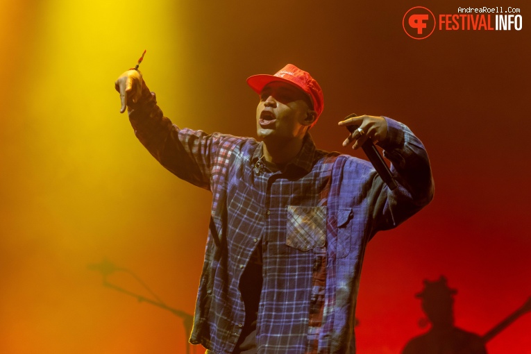 Loyle Carner op Sziget 2023 - vrijdag foto