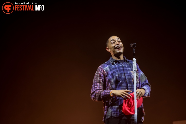 Loyle Carner op Sziget 2023 - vrijdag foto