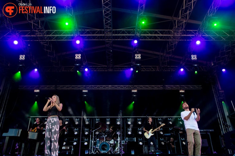 Suzan & Freek op Huntenpop 2023 foto