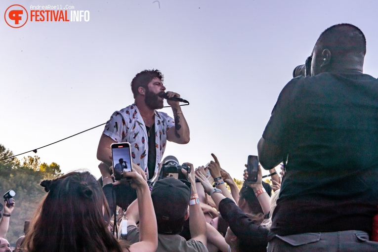 Foals op Sziget 2023 - Donderdag foto