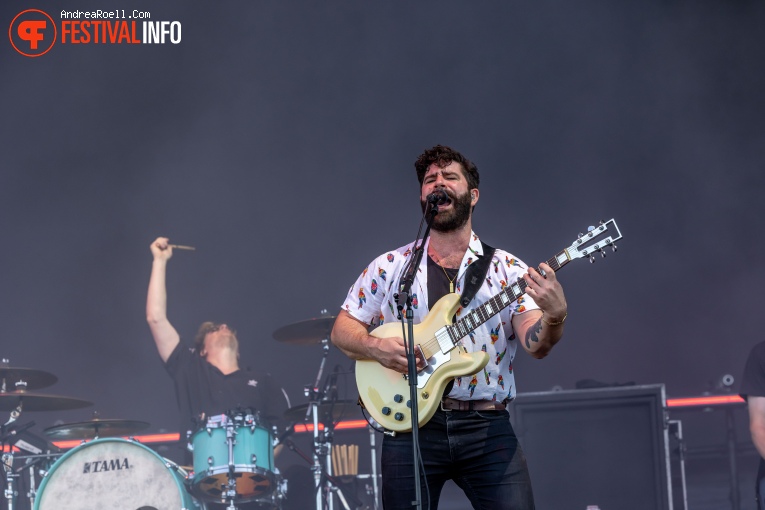 Foals op Sziget 2023 - Donderdag foto