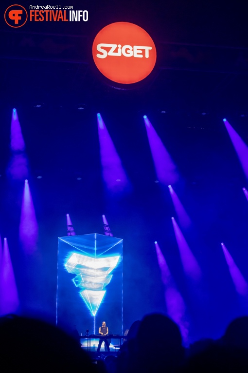 David Guetta op Sziget 2023 - Zaterdag foto