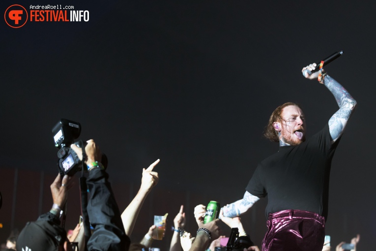 Frank Carter & The Rattlesnakes op Sziget 2023 - Zondag foto