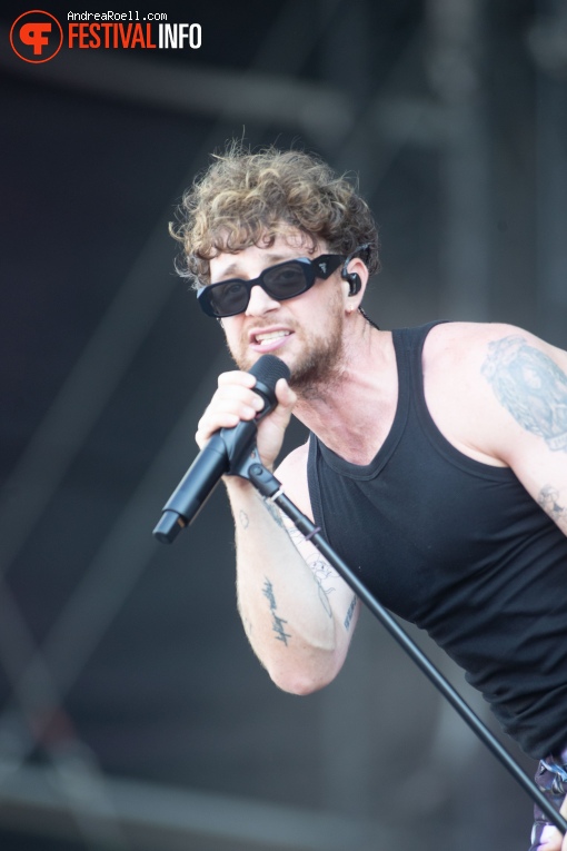 Tom Grennan op Sziget 2023 - Zondag foto