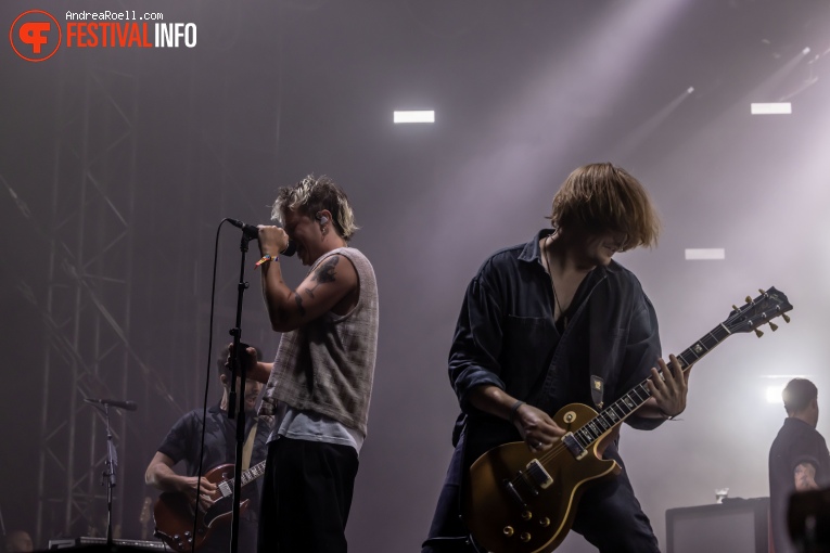 Nothing But Thieves op Sziget 2023 - Zondag foto