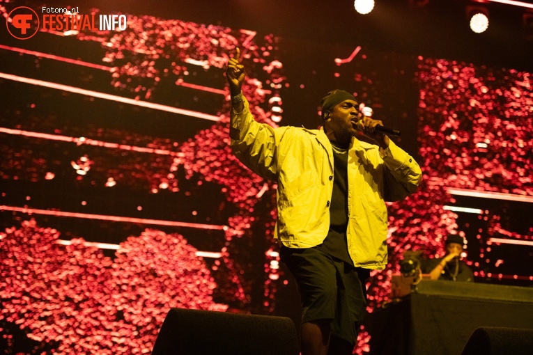 Pusha T op Lowlands 2023 - vrijdag foto