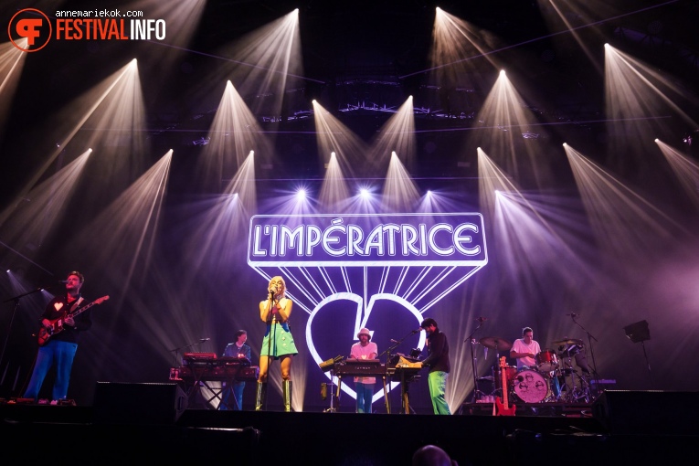 L'Impératrice op Lowlands 2023 - Zaterdag foto