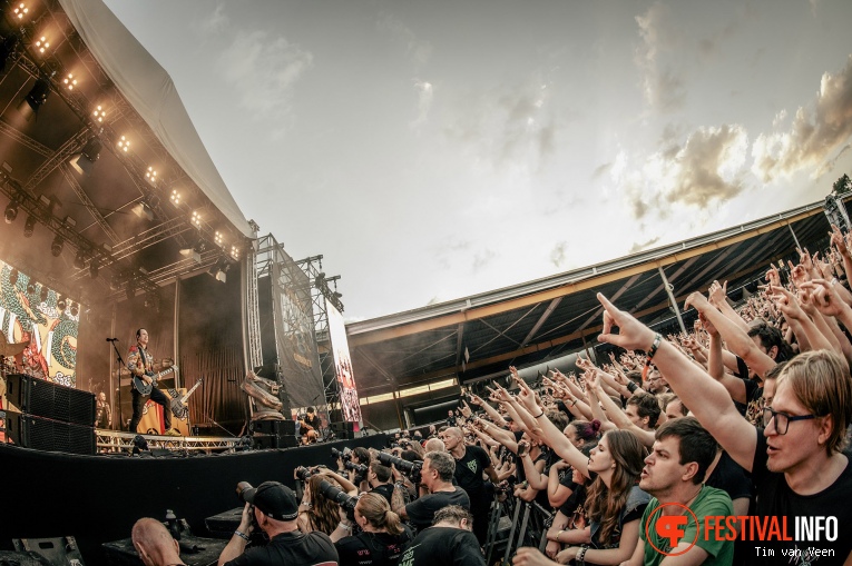 Trivium op Dynamo MetalFest 2023, Zaterdag foto