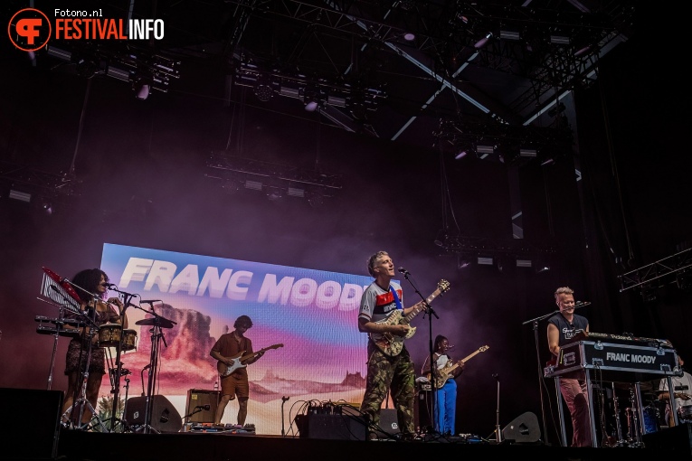 Franc Moody op Lowlands 2023 - Zondag foto