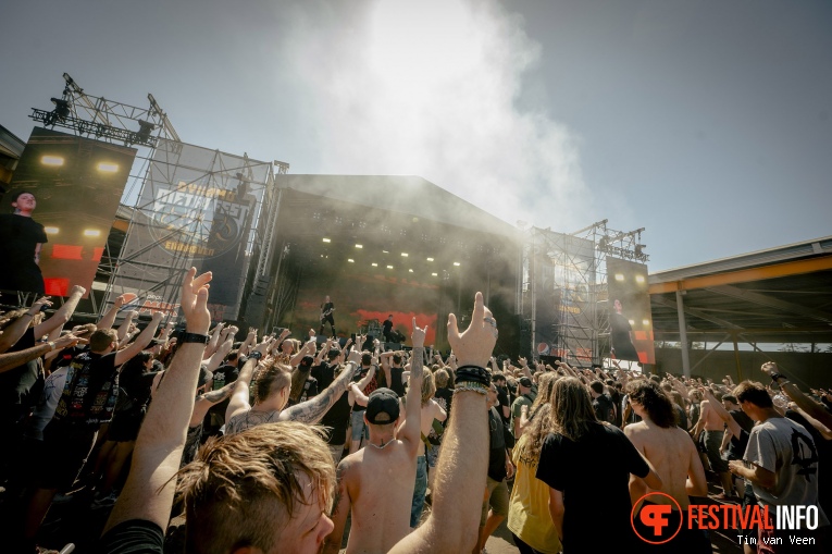Bleed From Within op Dynamo MetalFest 2023, Zondag foto