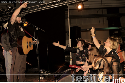 Bob Wayne & The Outlaw Carnies op Speedfest 2008 foto