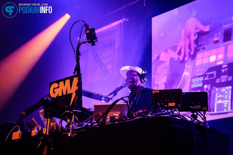 Grandmaster Flash op Grandmaster Flash - 20/10 - Metropool Enschede foto