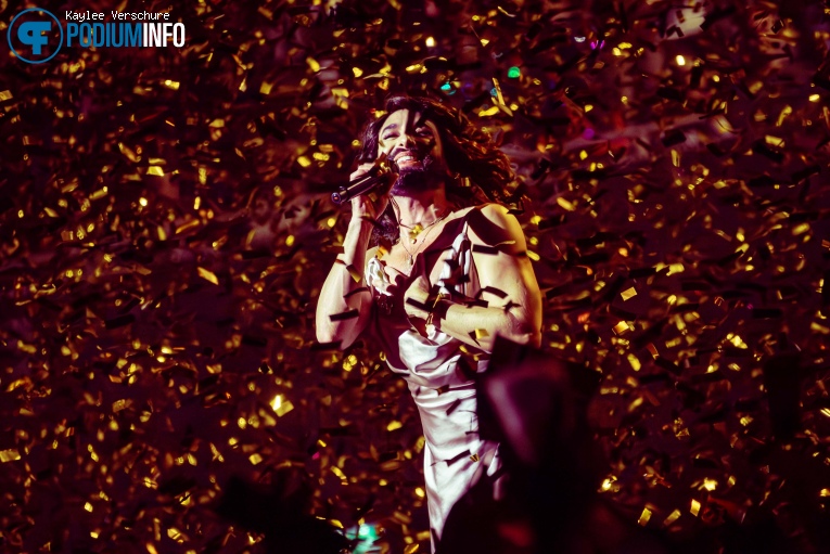 Conchita Wurst op Het Grote songfestivalfeest - 16/11 - Ziggo Dome foto