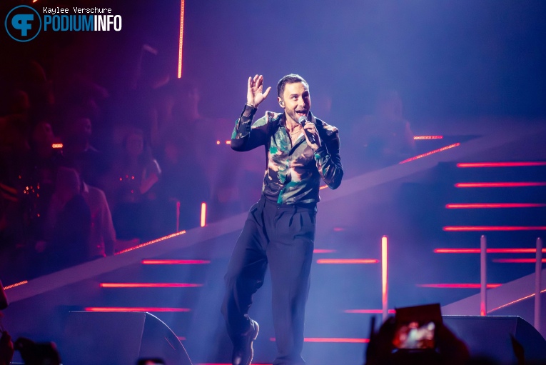 Måns Zelmerlöw op Het Grote songfestivalfeest - 16/11 - Ziggo Dome foto