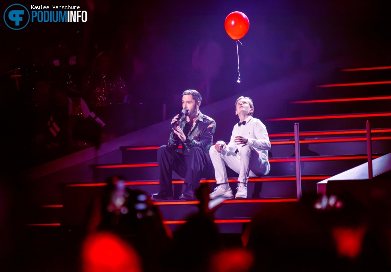 Måns Zelmerlöw op Het Grote songfestivalfeest - 16/11 - Ziggo Dome foto