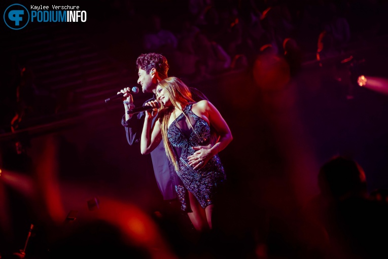 Ell & Nikki op Het Grote songfestivalfeest - 16/11 - Ziggo Dome foto