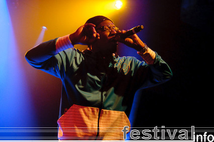 Roots Manuva op Bazar Curieux 2008 foto