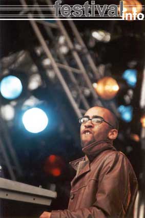 Bastian op Bevrijdingspop Haarlem 2001 foto