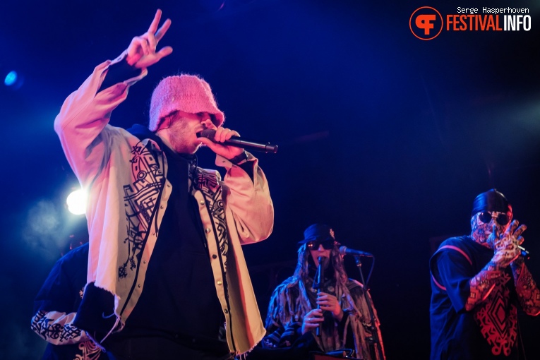 Kalush Orchestra op Eurosonic Noorderslag 2024 - donderdag foto