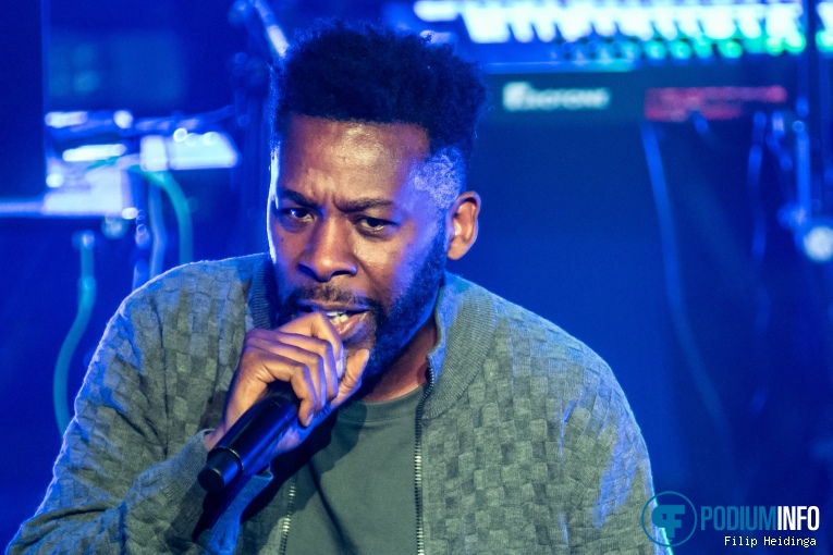 GZA op Gza W/ Phunky Nomads Band - Liquid Swords Live - 24/02 - Luxor Live foto