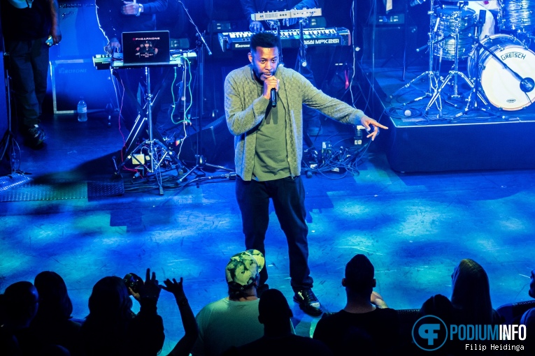 GZA op Gza W/ Phunky Nomads Band - Liquid Swords Live - 24/02 - Luxor Live foto