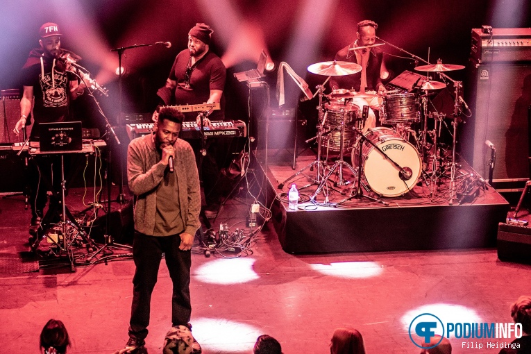 GZA op Gza W/ Phunky Nomads Band - Liquid Swords Live - 24/02 - Luxor Live foto