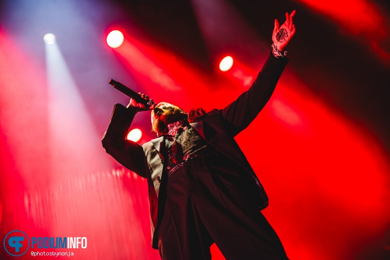Frank Carter & The Rattlesnakes op Frank Carter & The Rattlesnakes - 27/02 - 013 foto
