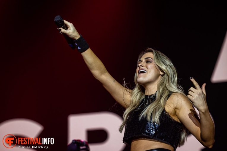 Alana Springsteen op Country to country 2024 foto