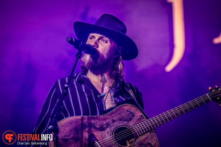 Jackson Dean op Country to country 2024 foto