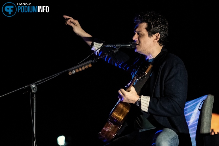 John Mayer op John Mayer - 21/03 - Ziggo Dome foto