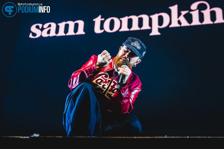 Sam Tompkins op The Kid LAROI - 11/04 - AFAS Live foto