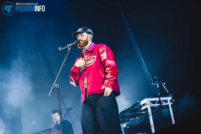 Sam Tompkins op The Kid LAROI - 11/04 - AFAS Live foto