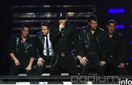 New Kids on the Block op New Kids On The Block - 3/2 - Heineken Music Hall foto