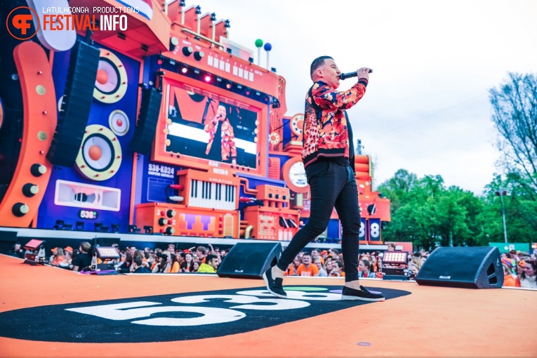 Marco Schuitmaker op 538 Koningsdag 2024 foto