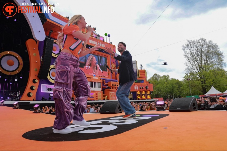 Rolf Sanchez op 538 Koningsdag 2024 foto